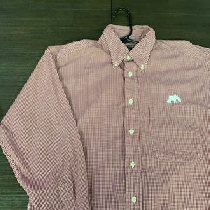 Alabama Crimson Tide Gingham Button Shirt